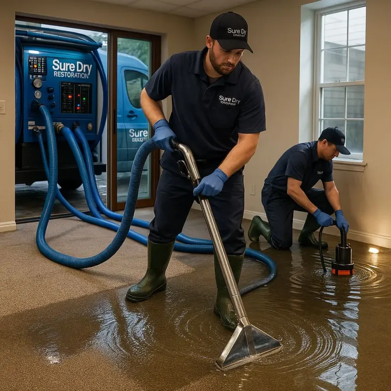 Water Extraction and Removal process in Los Gatos, CA